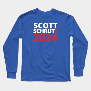 Scott Schrute 2024 Presidents Long Sleeve T-Shirt